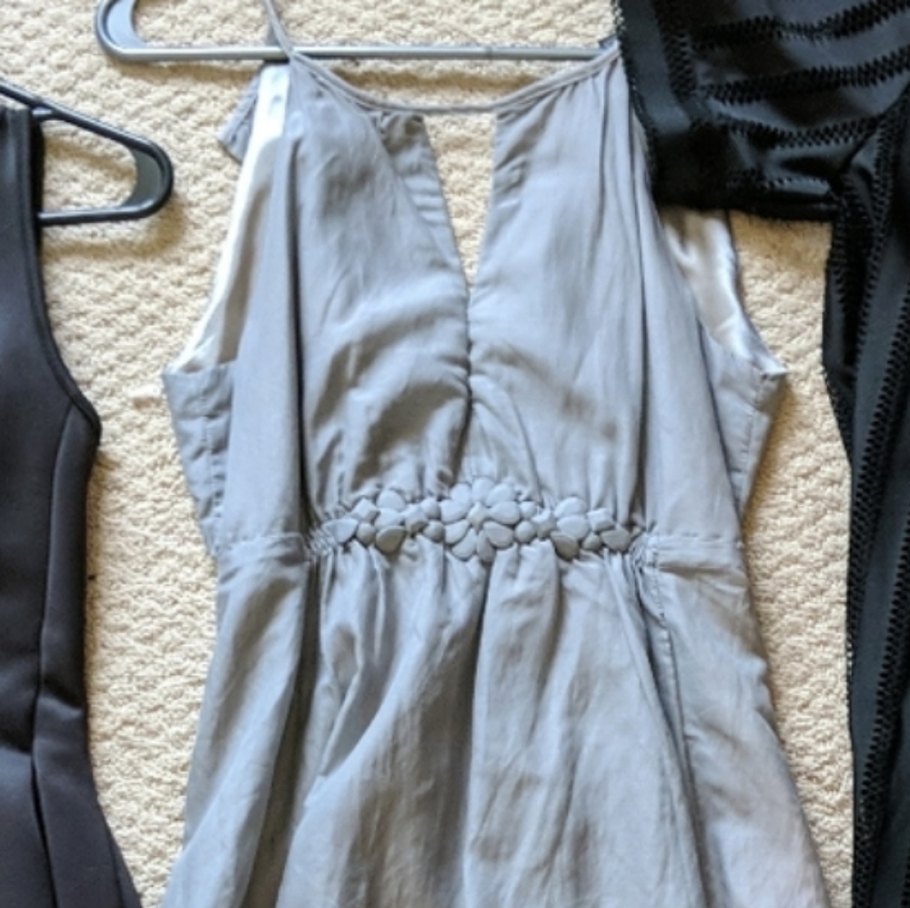 Gray dress